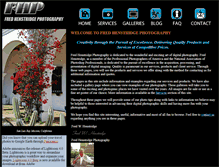 Tablet Screenshot of henstridgephotography.com